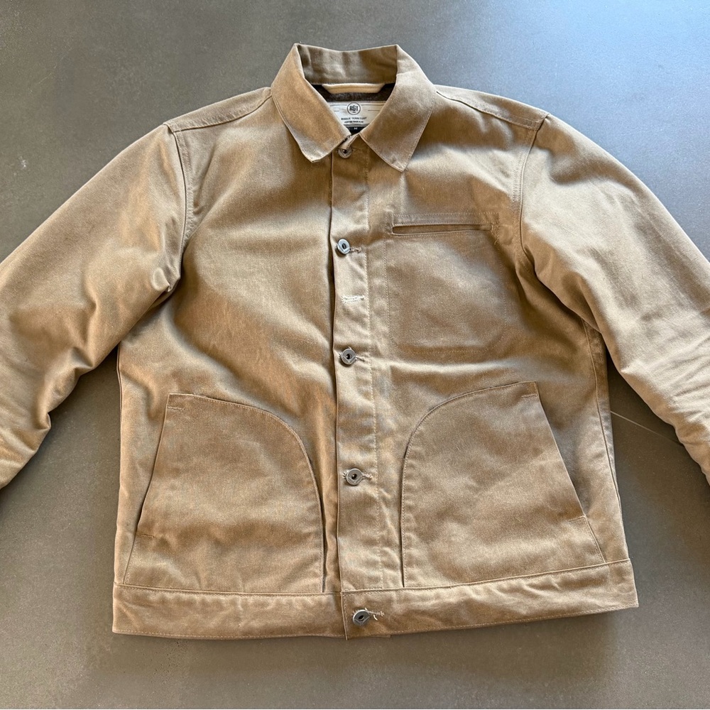 Rogue Territory Supply Jacket Lined Tan Ridgeline